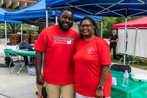 Monte Ball and Dr. Sheryl Henderson